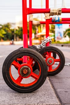 Wheel fence