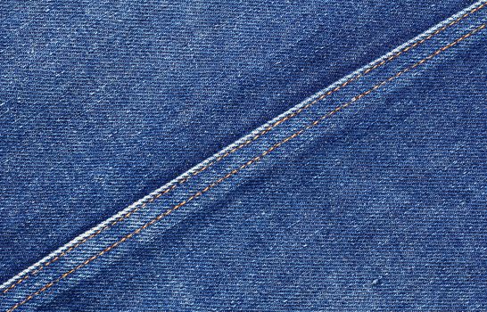 Blue  denim jeans texture. Background. Close up