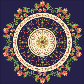 Oriental pattern and ornaments