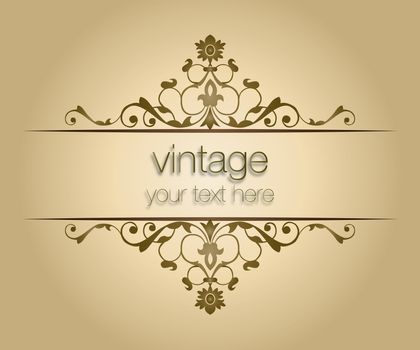 Ornate Vintage Frame