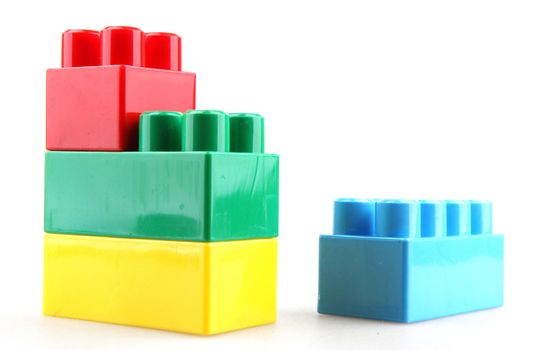 Plastic building blocks