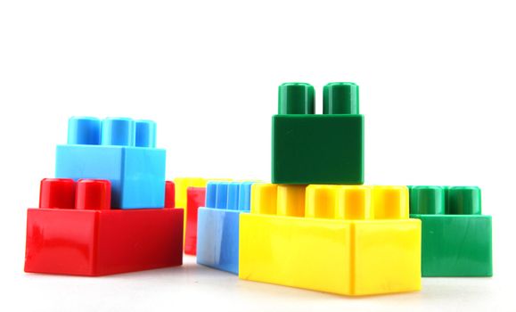 Plastic building blocks