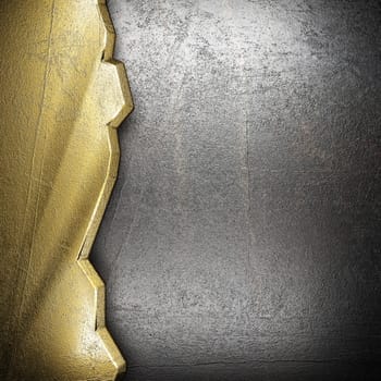 golden background made in 3D