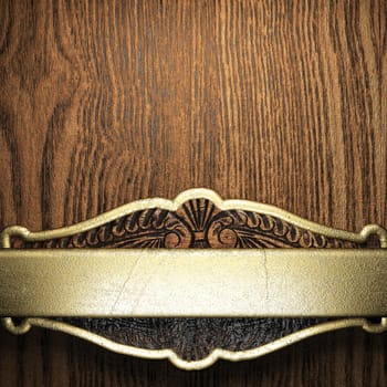 golden background made in 3D