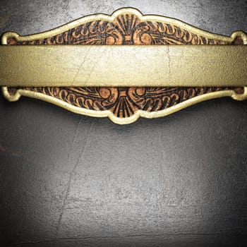 golden background made in 3D