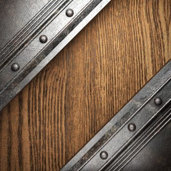 metal on wall made in 3D