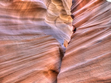 Abstract curves of Antelope Canyon