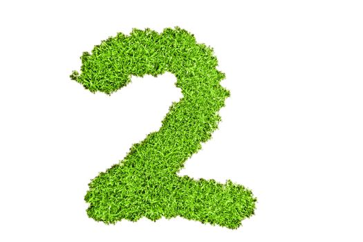 Number two from grass