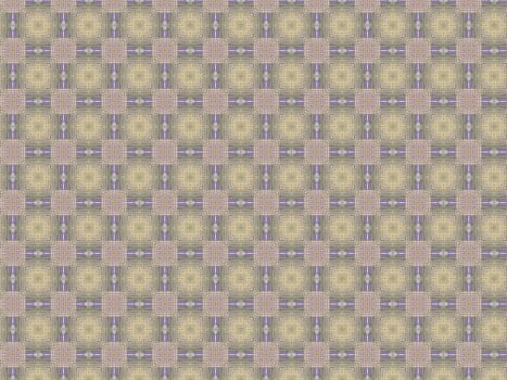 Vintage shabby background with classy patterns. Geometric or floral pattern on paper texture in grunge style.