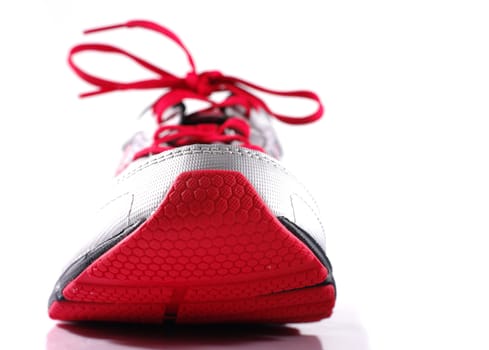 Sports shoes isolated on white background, Apparel concept