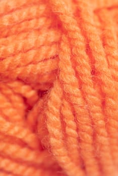 Orange wool for knitting/Crochet.