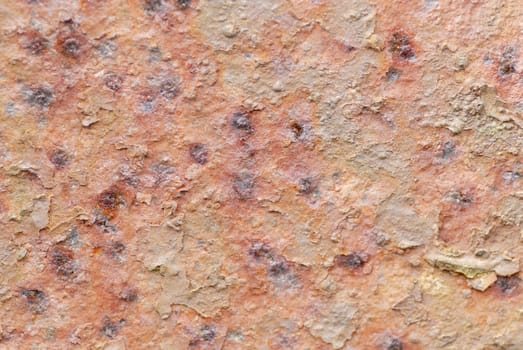 Macro image of rust texture.