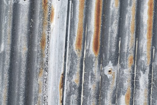 Corrugated metal texture, lines vertical.