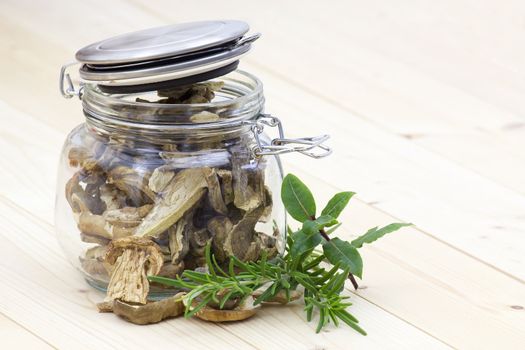 Dried mushrooms - boletus