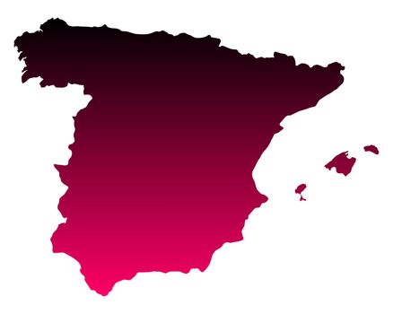 Map of Spain