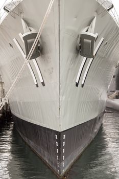Navy Frigate Close up