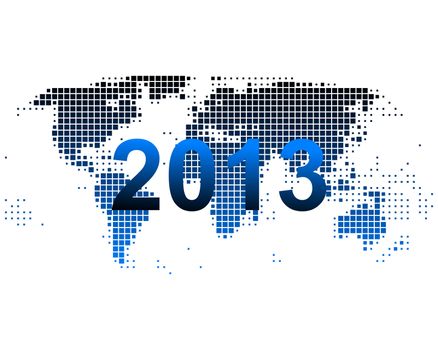 World map 2013