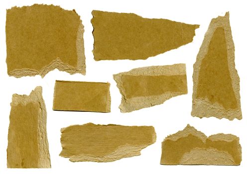 Ripped Pieces of Cardboard.  Ideal for using as background/textures.