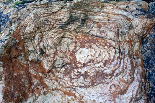 Unique natural patterns on stones