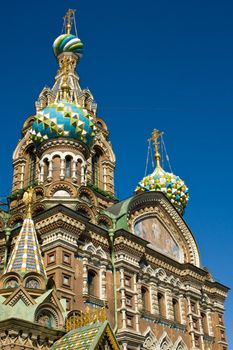Temple "Savior on Spilled Blood." St. Petersburg.