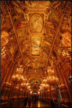 Palais or Opera Garnier & The National Academy of Music in Paris, France