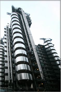 Modern building of the Lloyds of London