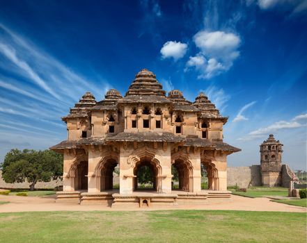 Lotus Mahal. Royal Centre. Hampi, Karnataka, India