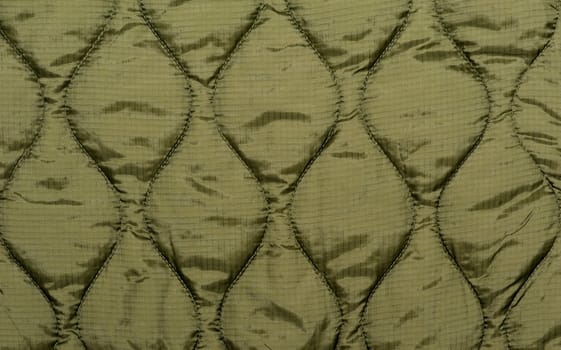 green sewing fabric