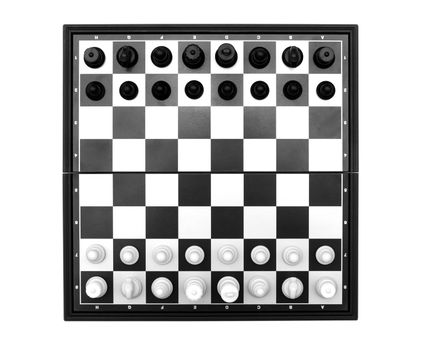 chess isolated on a white background