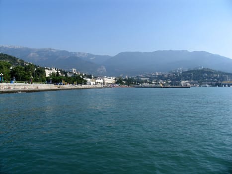 sea-front. Crimea. Yalta