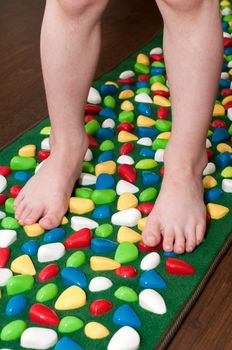 Orthopedic rug for children