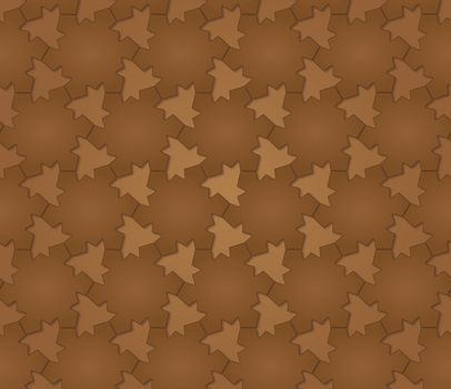 texture grouped dark brown stars on light brown background