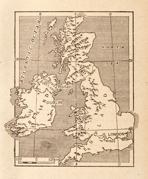Antique Map of Britain