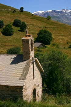 Chapel in the French Alps