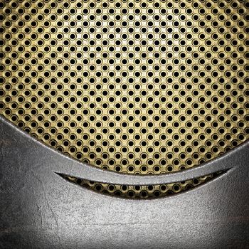 metal on gold made in 3D