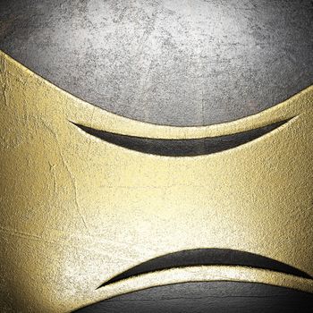 golden background made in 3D