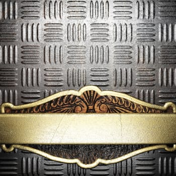 golden background made in 3D