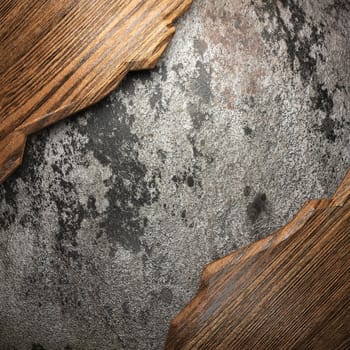 wood on wall made in 3D