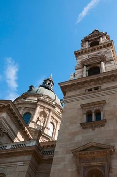 Doom of Saint Stephen Basilica in Budapest, Hungary