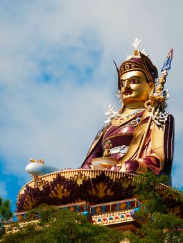 Rawalsar is a sacred place for Buddhists. 37.5 m statue of Padmasambhava, who is recognized as the second Buddha of this age, India