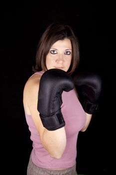 boxing girl