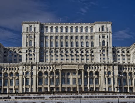 House of Parliament Bucharest detail, Romania