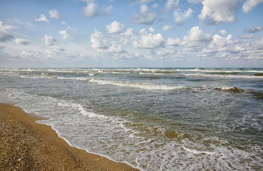 The Italian Adriatic coast in September.