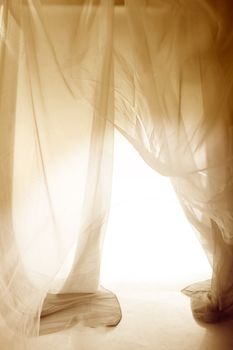 fabric abstract material background light 