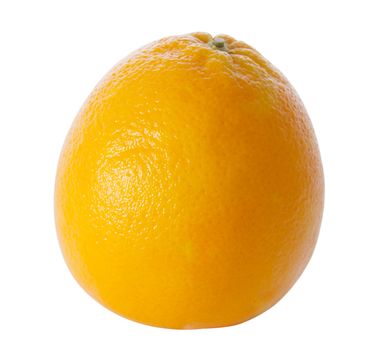 citrus - orange on a white background (isolated object)