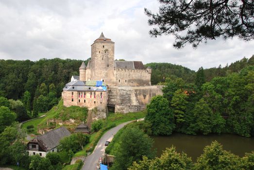 Mighty castle Kost of the Czech Republic