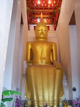 Buddha statue at temple