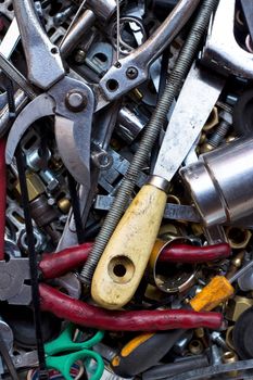 Assorted old hand tools