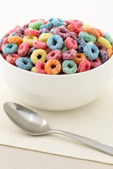 delicious and nutritious fruit cereal loops flavorful, healthy and funny addition to kids breakfast