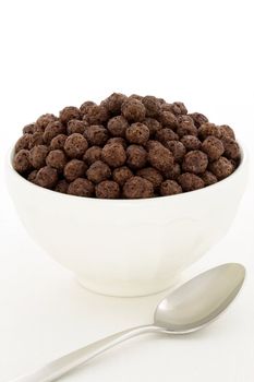 delicious and nutritious whole wheat and oats chocolate cereal, flavorful, funny and healthy addition to kids breakfast